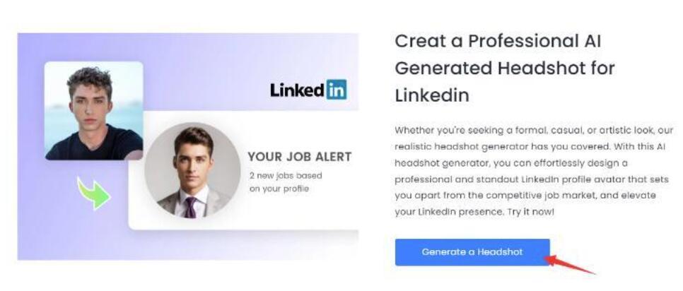 How to Generate LinkedIn AI Photo with AI - 1